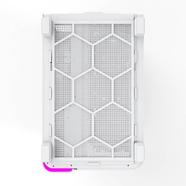 Caixa PC MONTECH King 95 PRO ARGB (ATX, micro ATX, Mini-ITX - ATX, SFX, SFX-L - Midi Tower - Branco) — miniatura 4