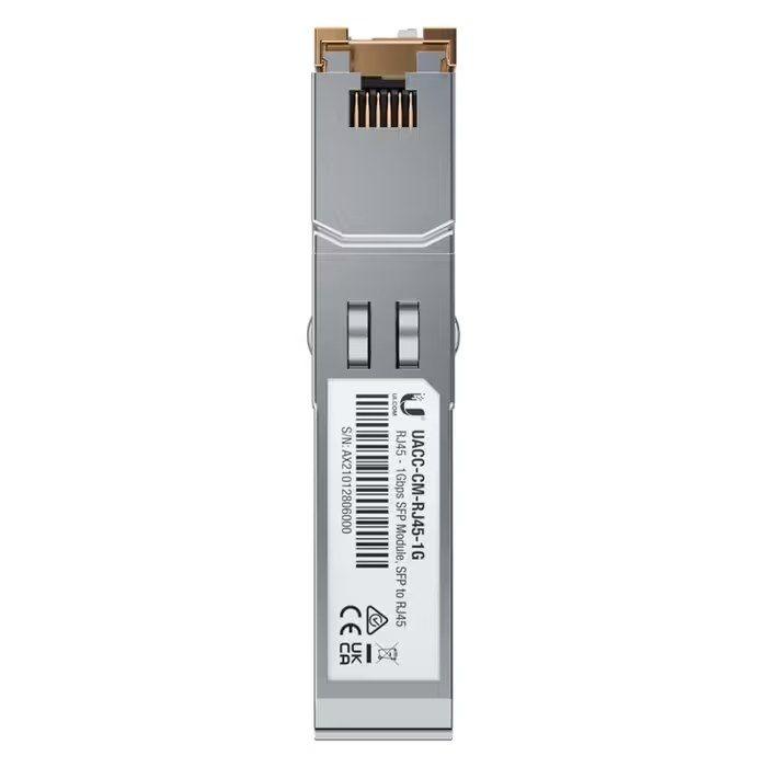 Transcetor SFP UBIQUITI UACC-CM-RJ45-1G (Gigabit Ethernet - 1 unidade - 1000 Mbit/s - Dourado), miniatura 3
