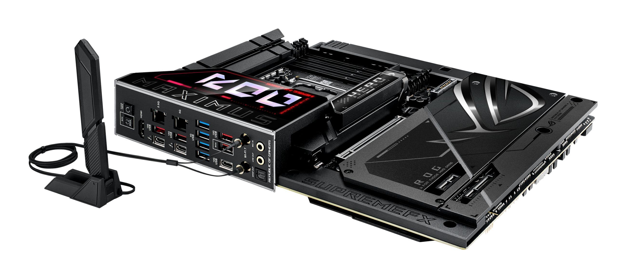 Motherboard ASUS ROG MAXIMUS Z890 HERO BTF (LGA 1851 (Socket V1) - Intel Core Ultra - ATX - Preto), miniatura 16