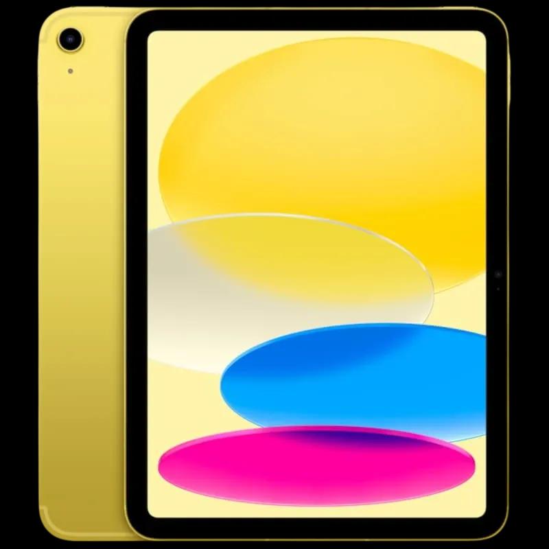 Tablet APPLE iPad 10.ª Geração (10,9" - 64GB - Wi-Fi + 5G - Amarelo)