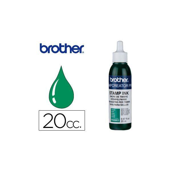 Tinta de Reentintado para Carimbos BROTHER PRINKG (Verde), miniatura 2