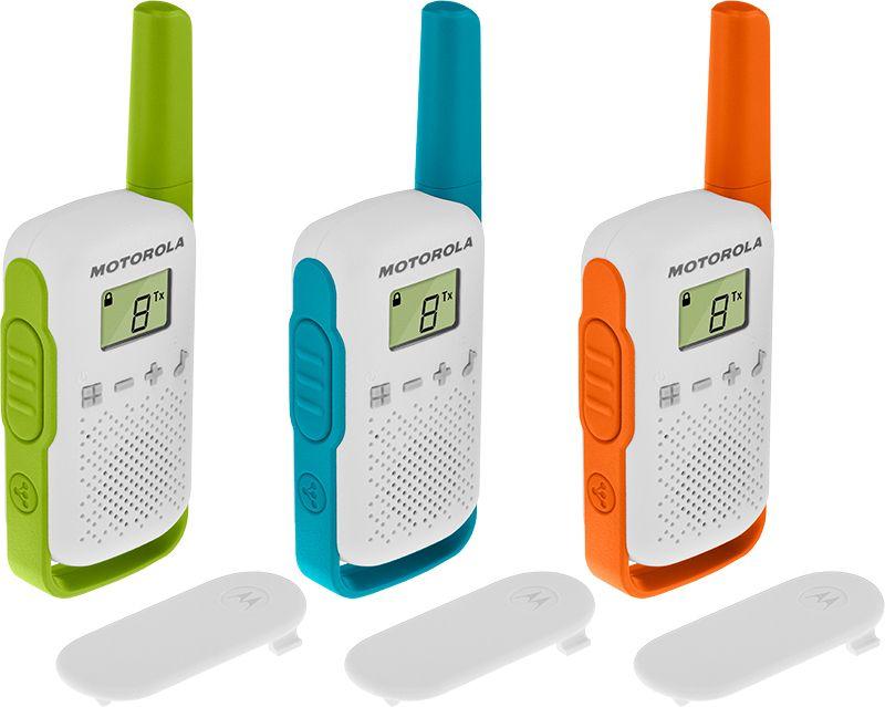 Walkie-Talkies MOTOROLA TLKR T42 Pack 3 (40" - Multicor)