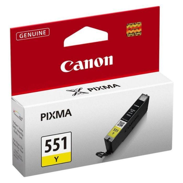 Tinteiro CANON CLI-551 Y (347 páginas - Canon PIXMA MG6350 - Amarelo) — miniatura 3