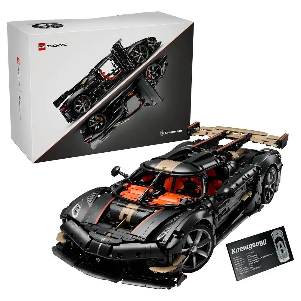 LEGO 42232 Technic Koenigsegg Sadair's Spear Megacar (18+ anos - 4104 peças), miniatura 2