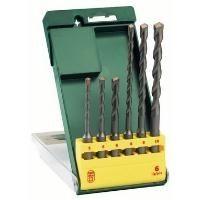 Conjunto de Brocas de Martelo BOSCH 2607019447 (Carboneto de tungsténio - Verde)