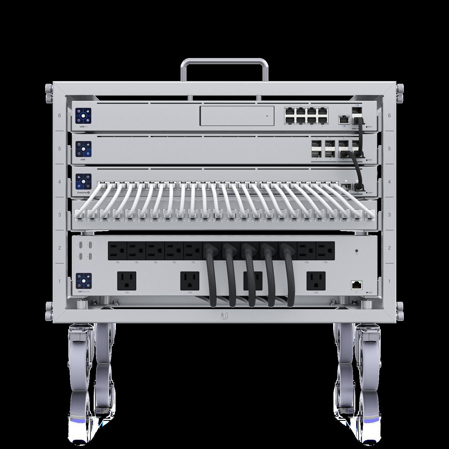 Bastidor de Rede UBIQUITI U-RACK-6U-TL (Sem ferramentas)