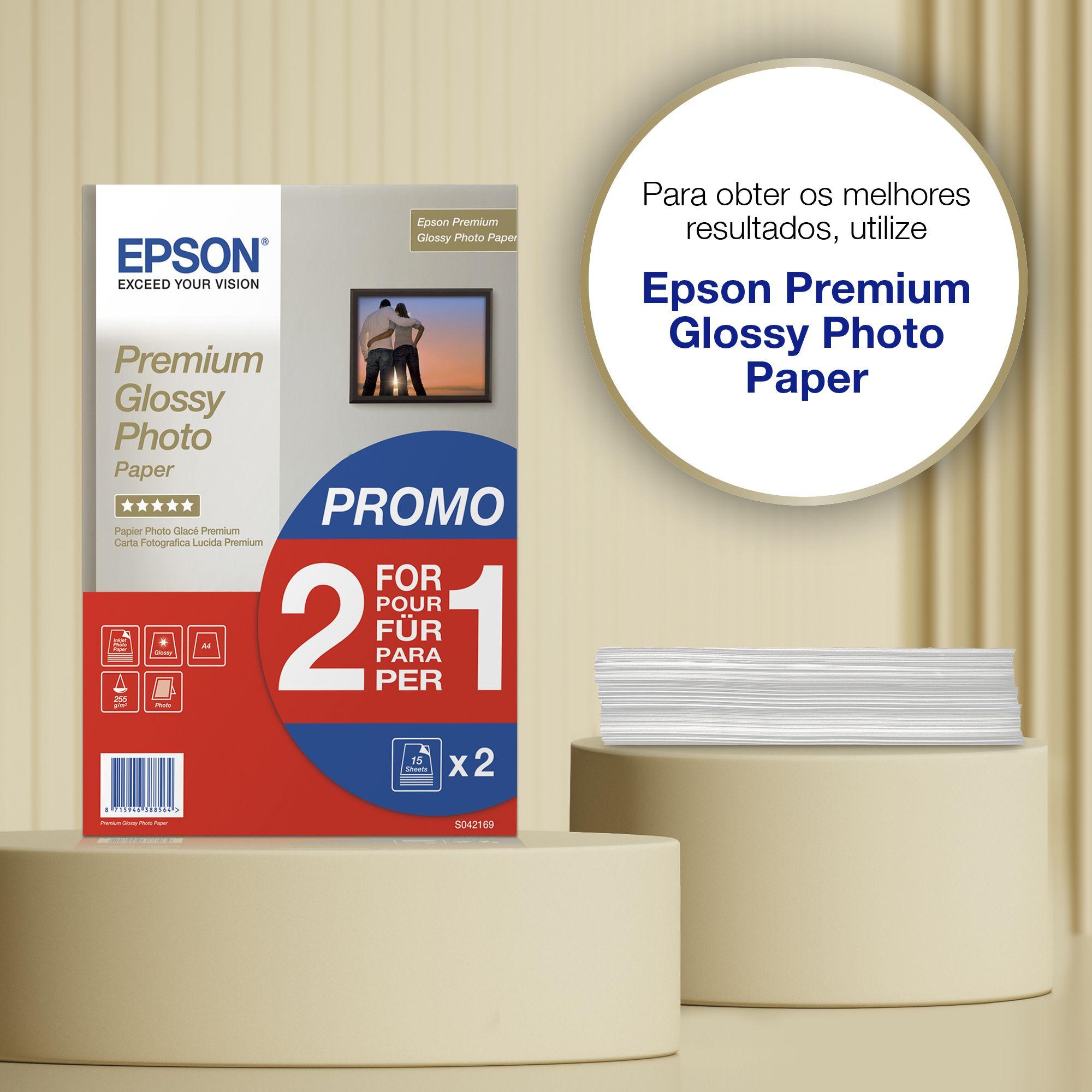 Papel Fotográfico EPSON C13S042169 Premium Glossy (A4 - 255 g/m² - 30 folhas), miniatura 2