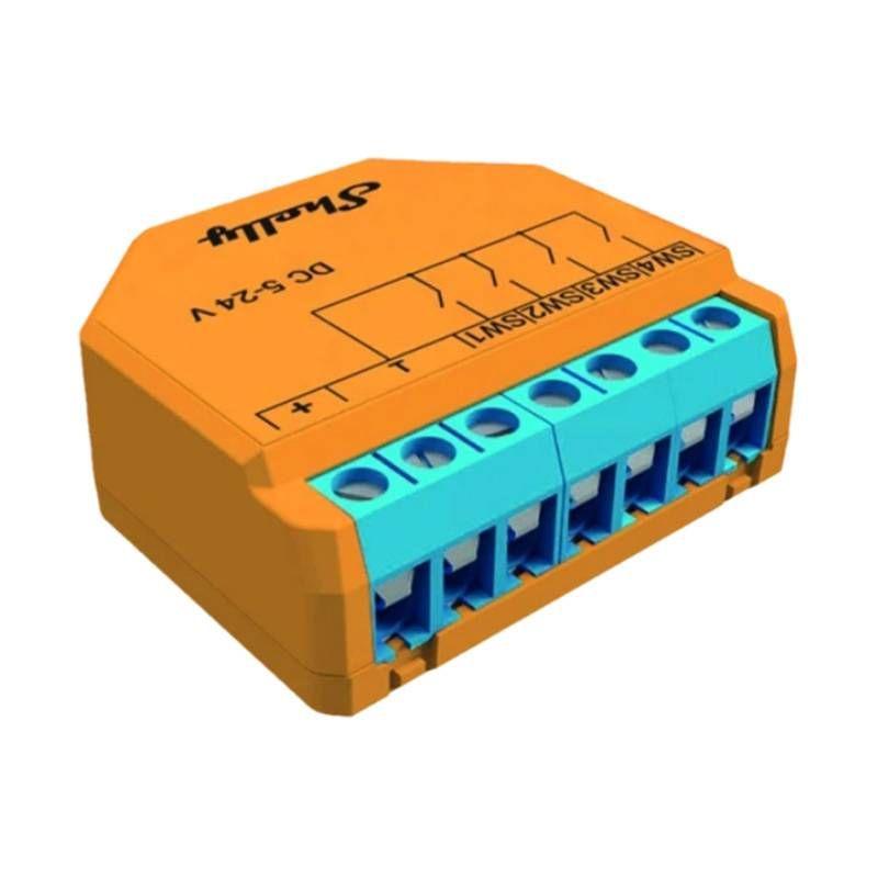 Módulo de Entradas Digitais SHELLY Plus i4 DC (Laranja) — miniatura 2
