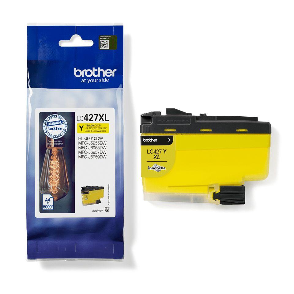 Tinteiro BROTHER LC427XLY (5000 páginas - Amarelo) — miniatura 4