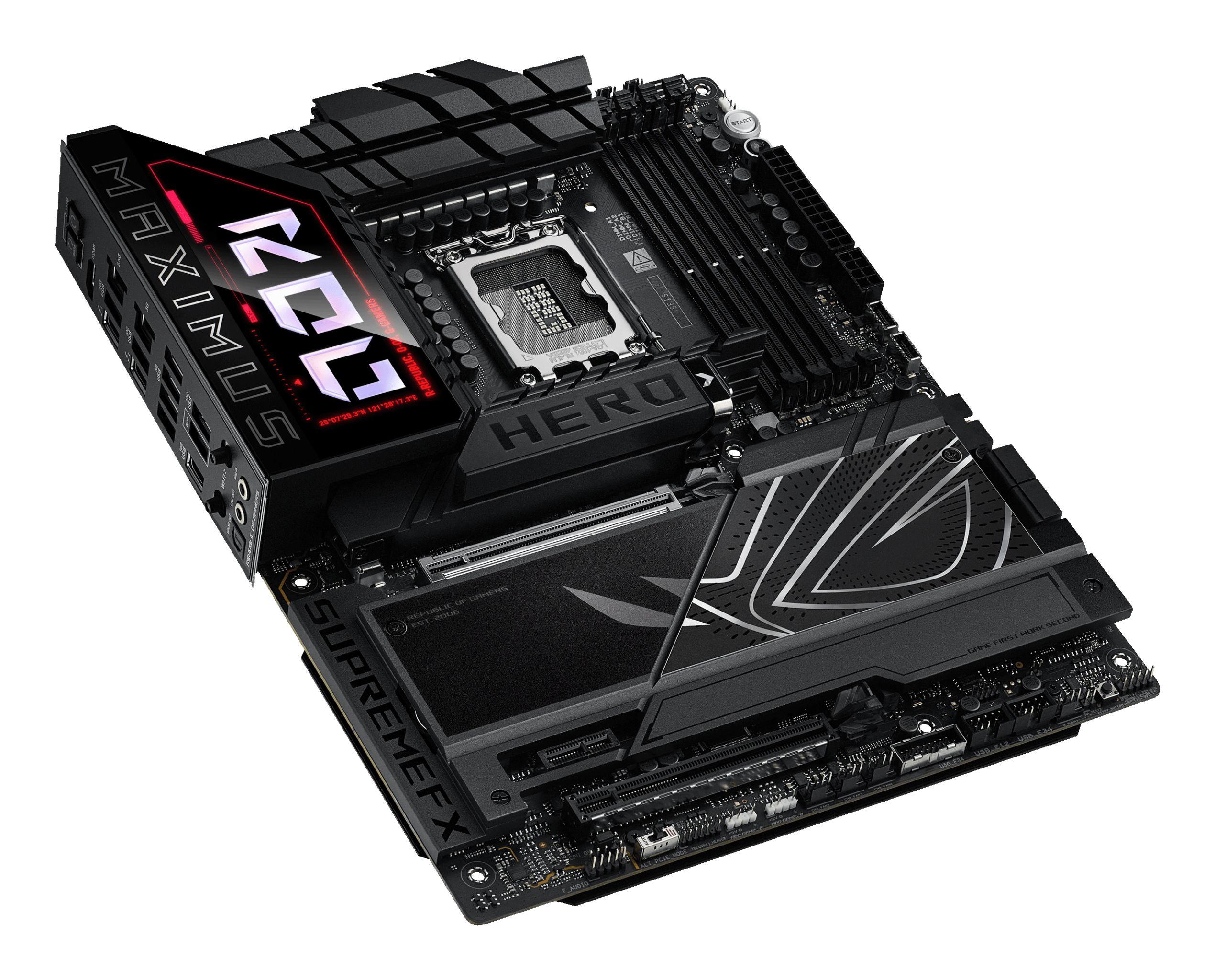 Motherboard ASUS ROG MAXIMUS Z890 HERO (LGA 1851 (Socket V1) - Intel Core Ultra Series 2 - ATX - Preto), miniatura 4