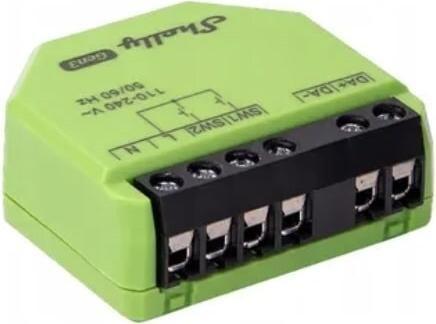 Módulo Controlador Inteligente SHELLY DALI Dimmer Gen3 (Plástico - Verde)