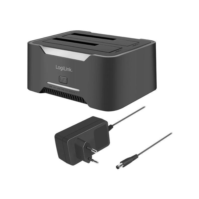 Docking Station LOGILINK QP0036 (USB 3.2 Gen 1 USB-C - Preto) — miniatura 5