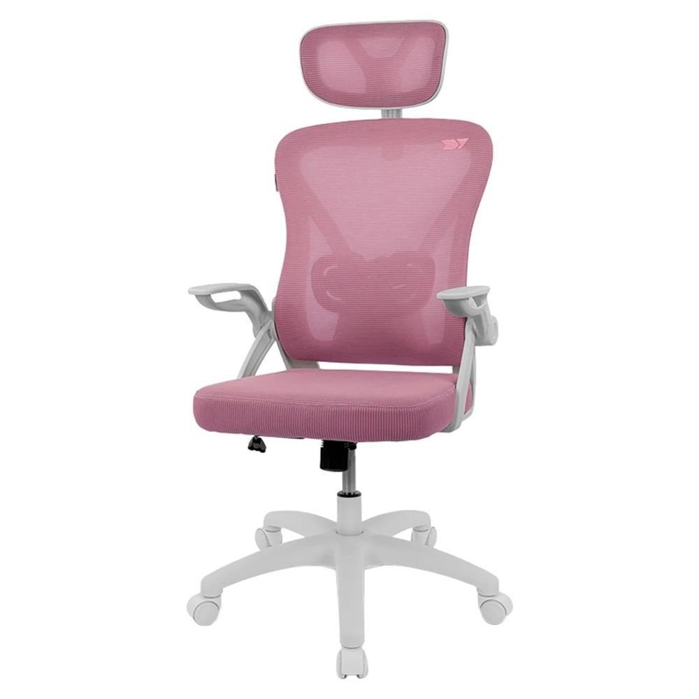 Cadeira Gaming DRIFT DRAIR35 (120 kg - 8 cm - 90–120° - Branco e Rosa)