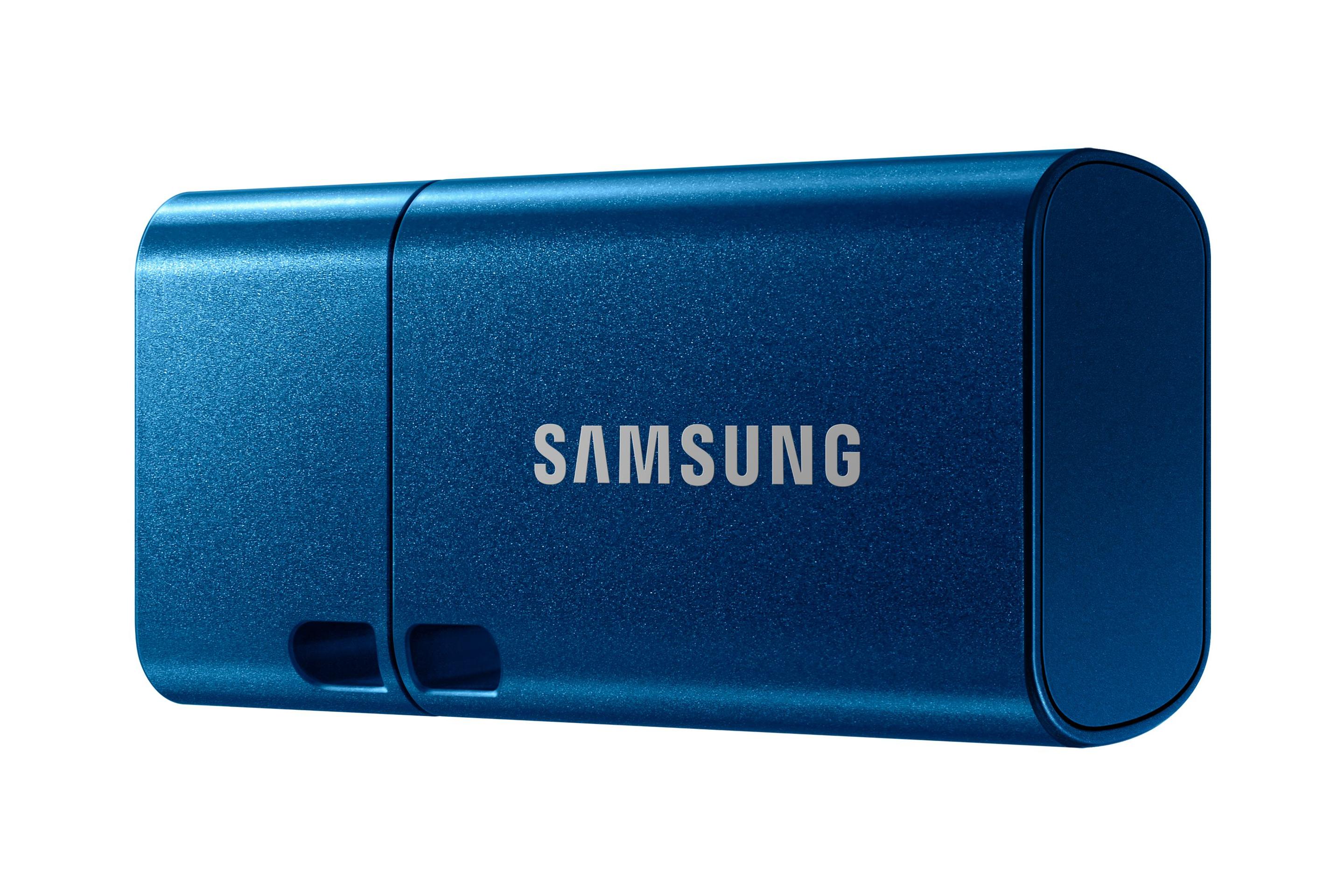 Pen USB SAMSUNG MUF-256DA/APC (256 GB - Com tampa - USB Type-C - Azul) — miniatura 2