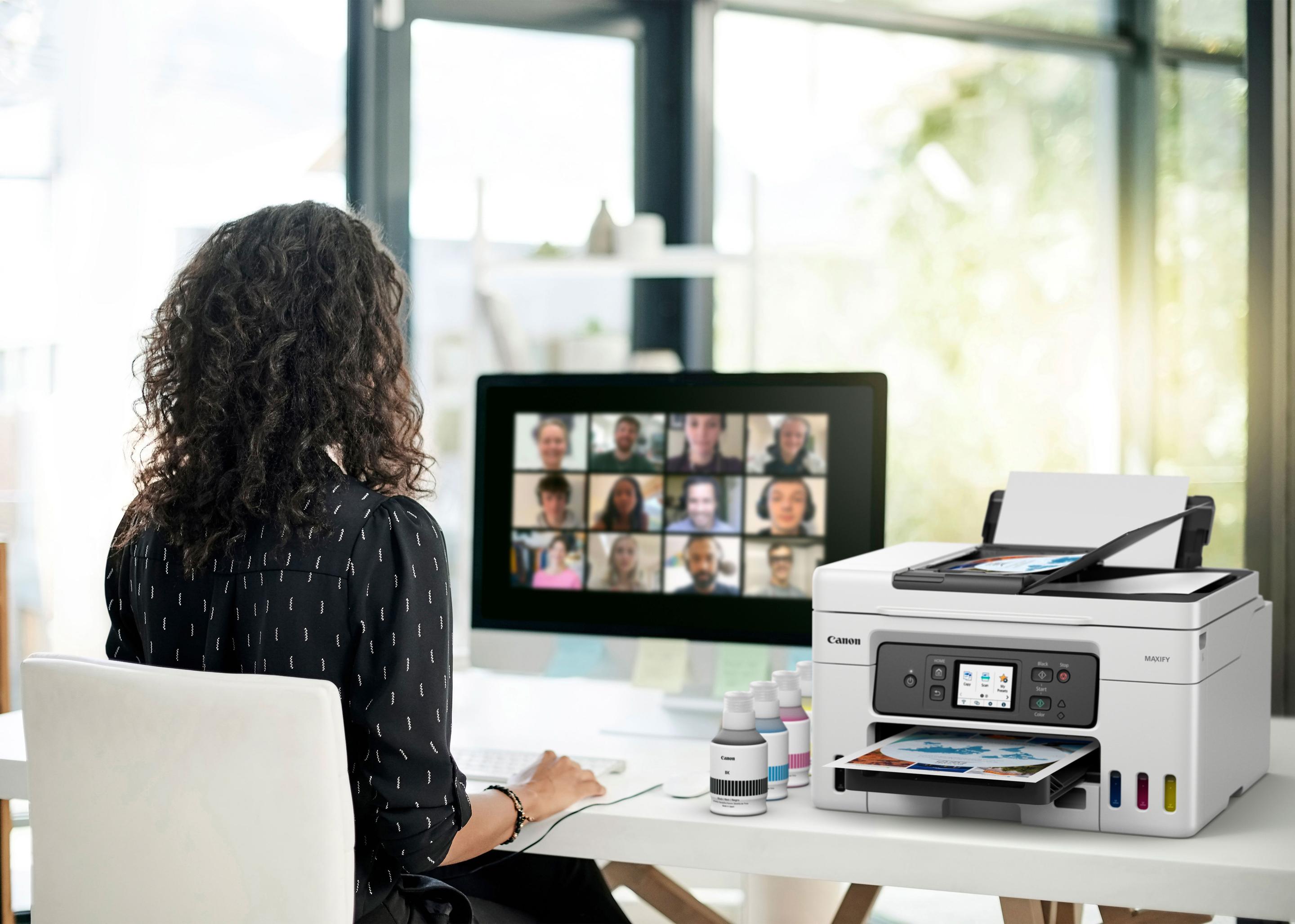 Impressora Multifunções CANON MAXIFY GX4050 (A4 - Impressão a cores - 350 folhas - Preto e Branco) — miniatura 10