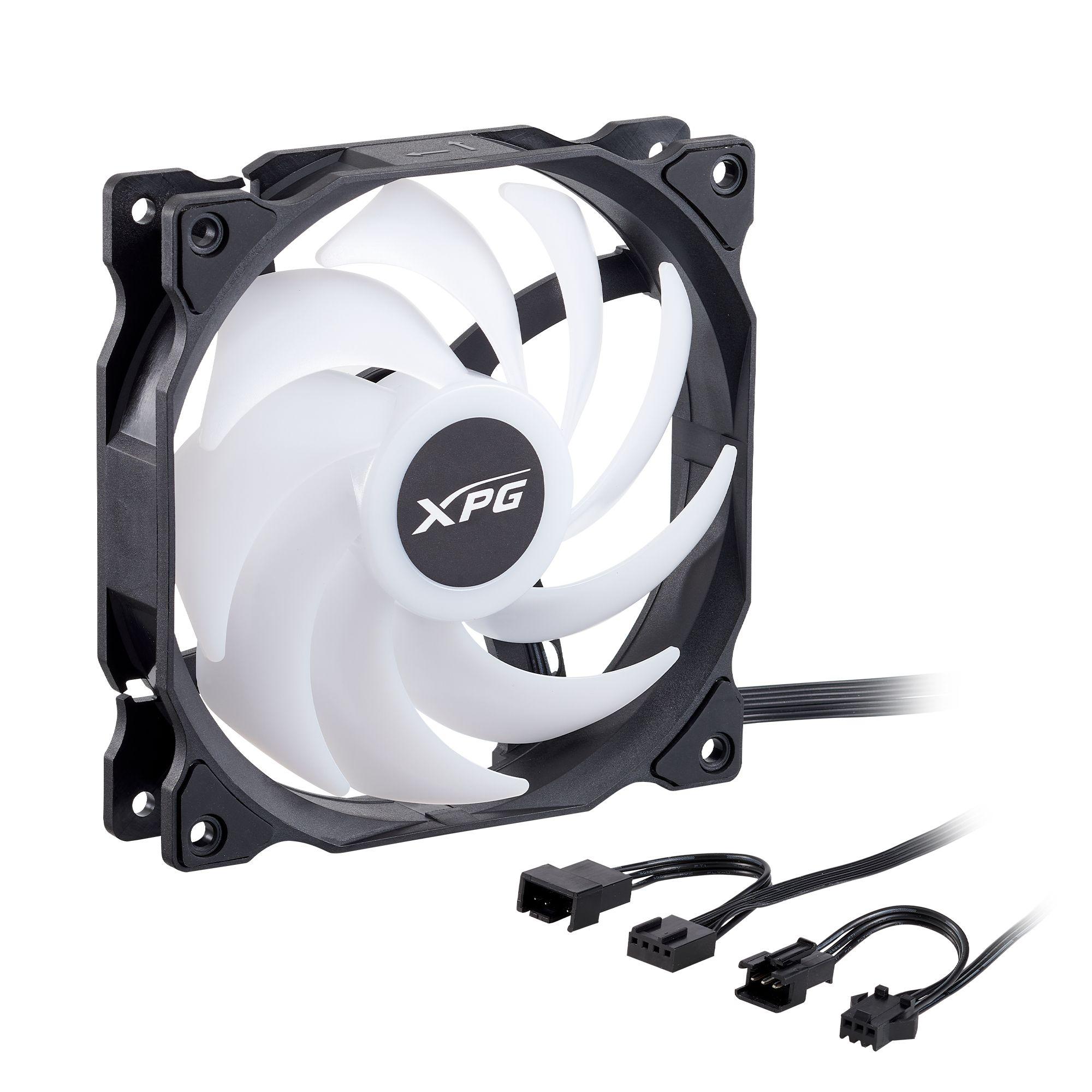 Ventoinha para Caixa de PC XPG VENTO R 120 ARGB PWM (Preto), miniatura 3