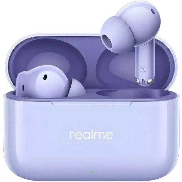 Auscultadores REALME Buds T200 ANC (Bluetooth 5.4, multiponto - 12,4 mm - ANC até 32 dB - Roxo), miniatura 2