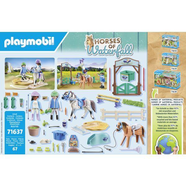 Conjunto de Construção PLAYMOBIL 71637 Escola Moderna de Equitação (5 anos - Multicor), miniatura 3