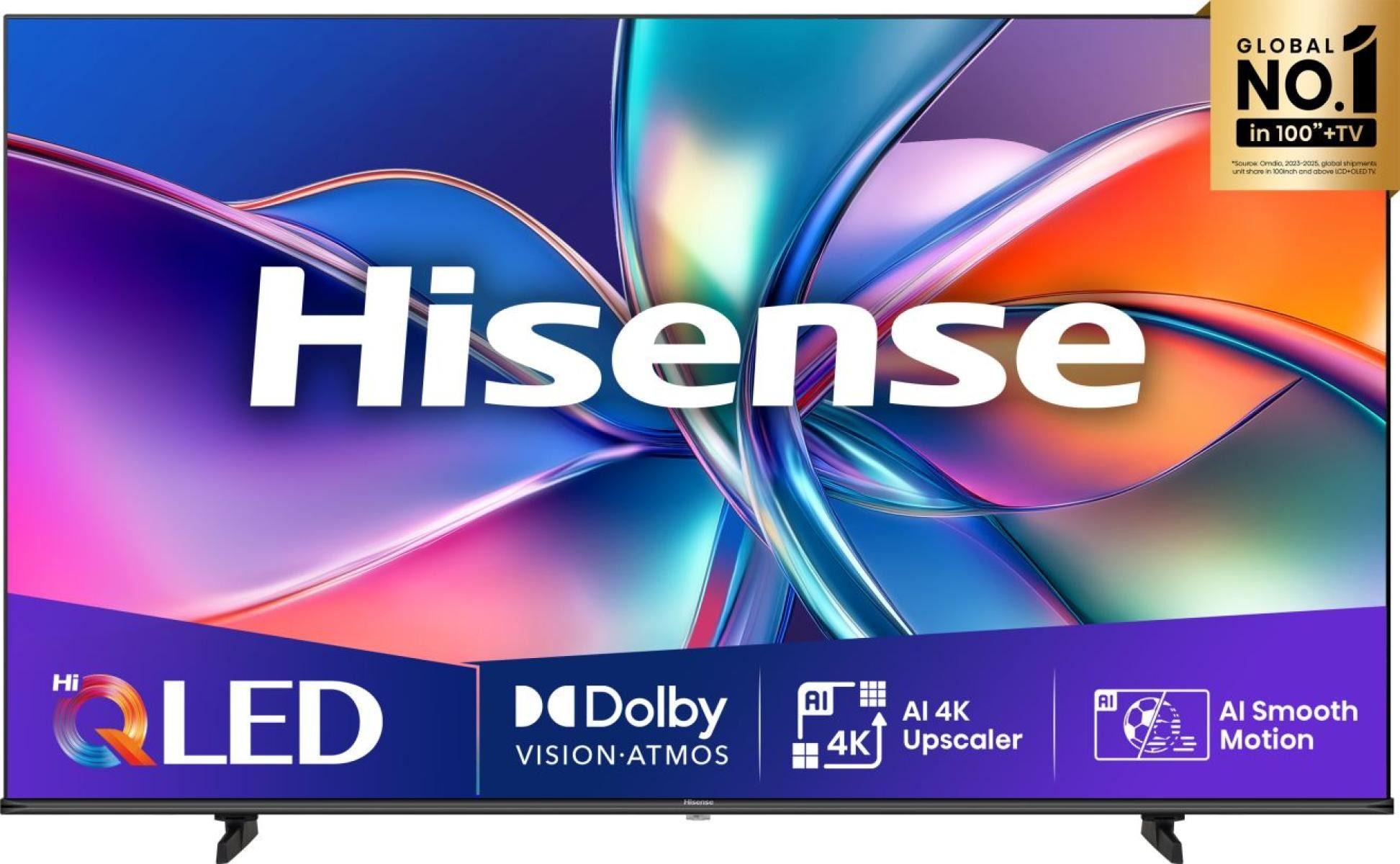 Smart TV HISENSE 75E77Q (75" - QLED - 4K Ultra HD - Preto)