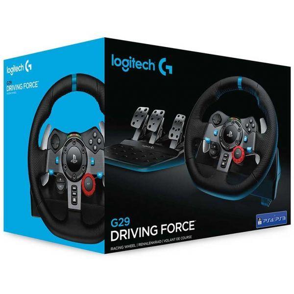 Volante e Pedais LOGITECH G29 Driving Force (PlayStation - Com fios - Preto) — miniatura 4