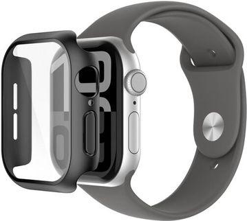 Película e Capa BELKIN TemperedCurve 2-em-1 OWA002HQBK (Apple Watch Series 10 - Vidro - Preto/Transparente)