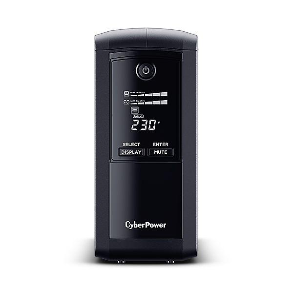 SAI Line-Interactive CYBERPOWER VP700ELCD (Cabo USB - Acoplador C14 - Preto) — miniatura 2