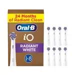 Cabeças de Substituição ORAL-B iO Radiant White (Branco)