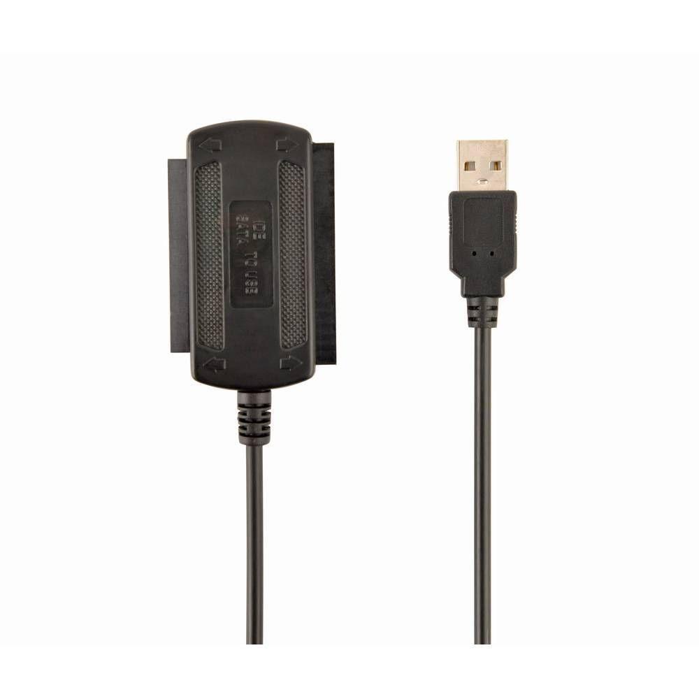 Adaptador USB para IDE/SATA GEMBIRD AUSI01 (PATA/SATA - HDD e SSD - Preto), miniatura 2