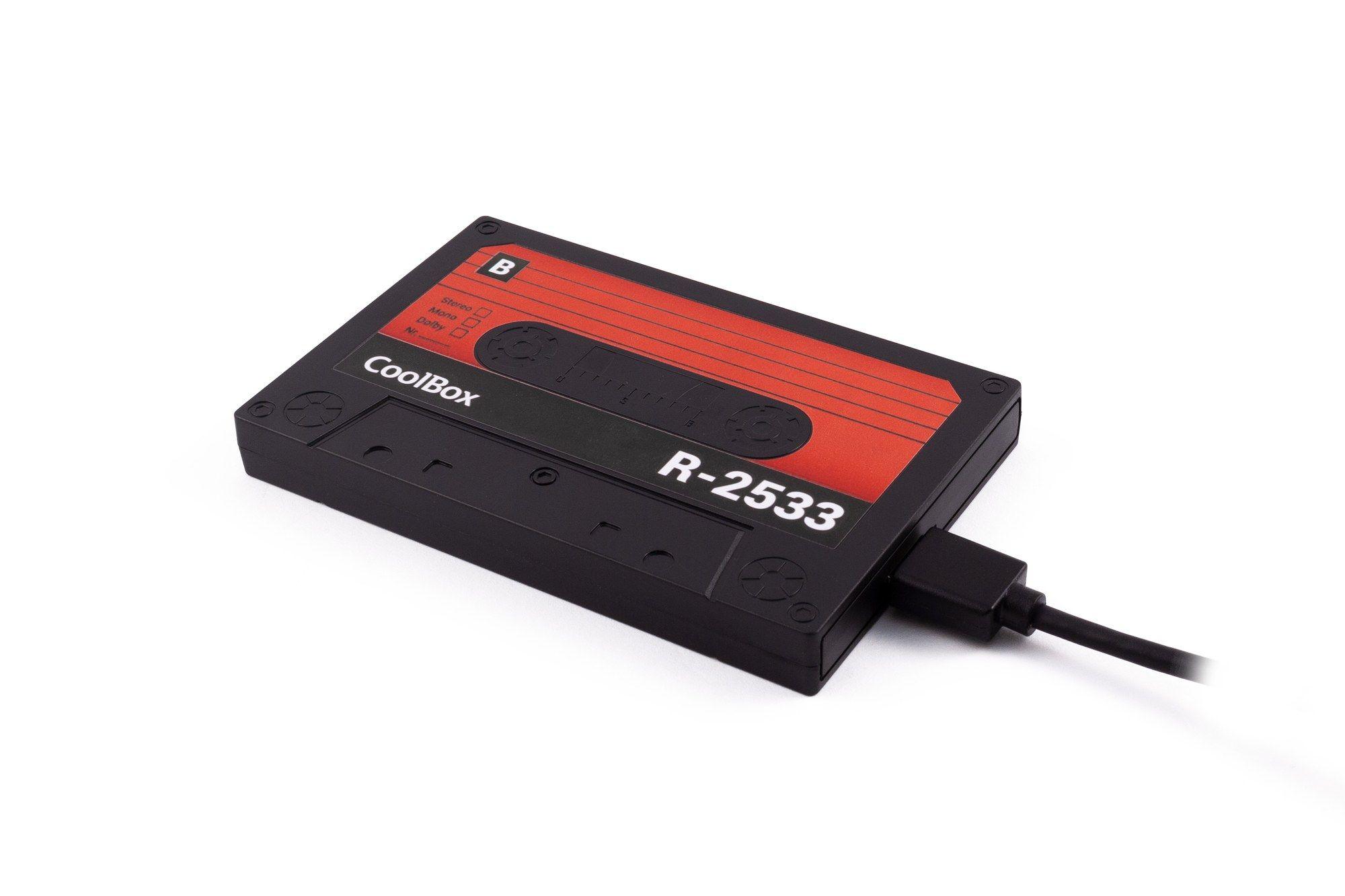 Caixa Externa SATA 2,5" COOLBOX SlimChase R-2533 (2,5" - Preto e Vermelho) — miniatura 3