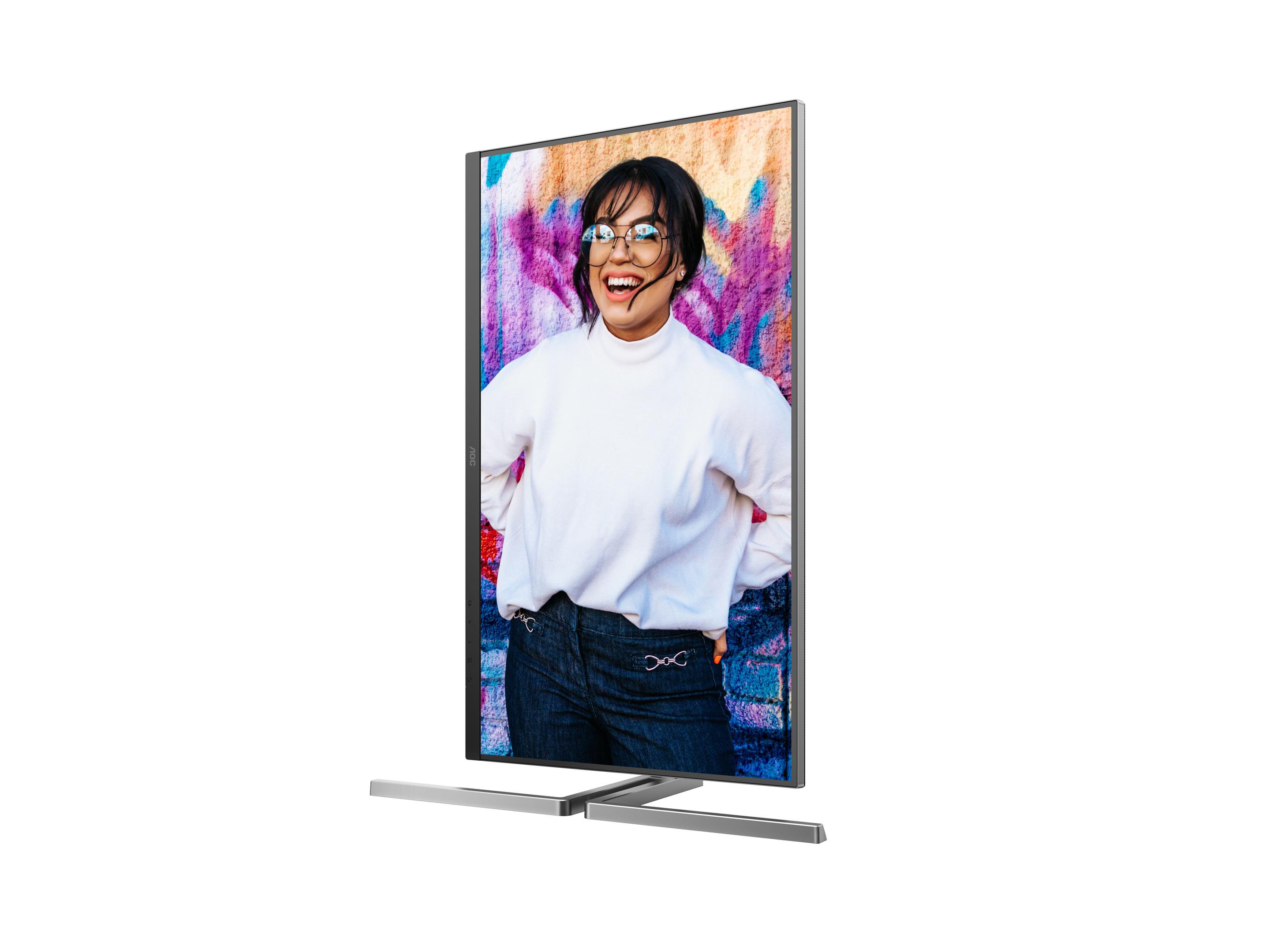 Monitor AOC Graphic Pro U32U3CV (31,5" - Nano IPS - 60 Hz - Preto) — miniatura 9