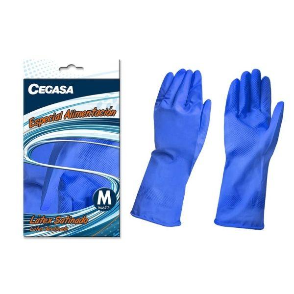 Luvas de Látex CEGASA 331440 (Azul)