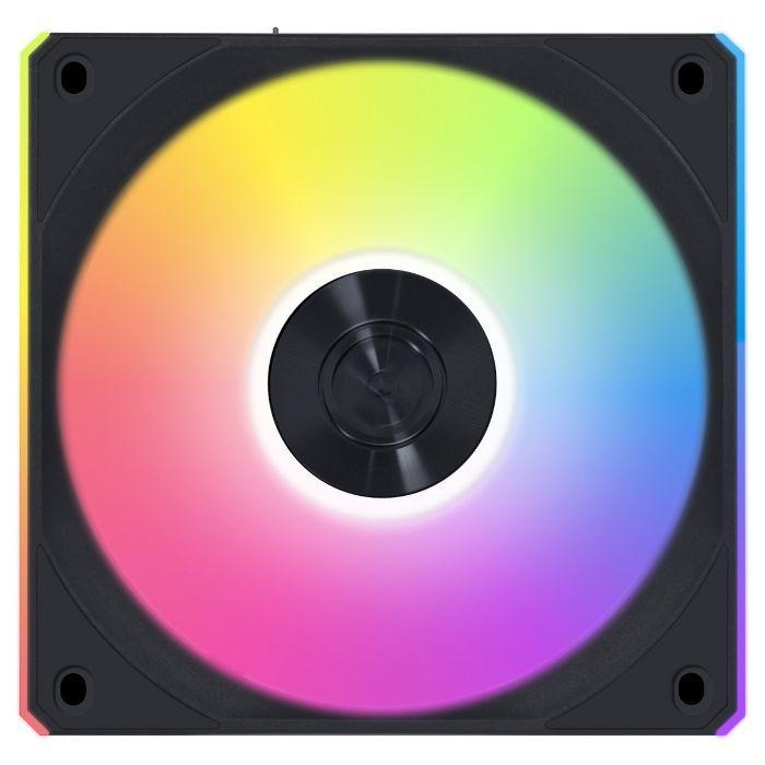 Ventoinha de Caixa LIAN LI UNI FAN CL120 Wireless RGB Reverse Blade 12RCL1W1B (RGB - Preto), miniatura 2