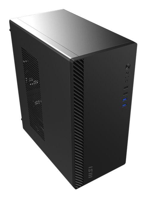Caixa PC MSI PRO SHIELD M100P (micro ATX, Mini-ITX - Midi Tower - Micro-ATX, Mini-ITX - Preto) — miniatura 3