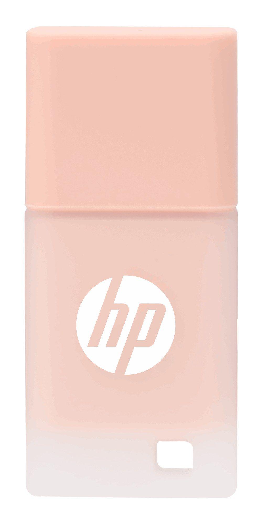 Pen USB HP X768 (Com tampa - USB Type-A - 3.2 Gen 2 - Rosa)
