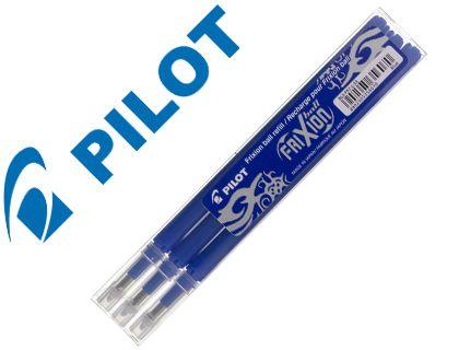 Recargas para Esferográfica PILOT FriXion Ball Clicker BLS-FR7-L-S3 (Azul) — miniatura 2