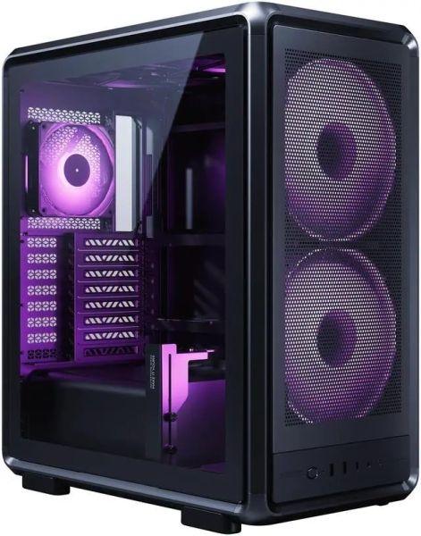 Caixa PC COOLER MASTER MasterFrame 500 Mesh ARGB (E-ATX - 2 x 200 mm RGB - Preto)