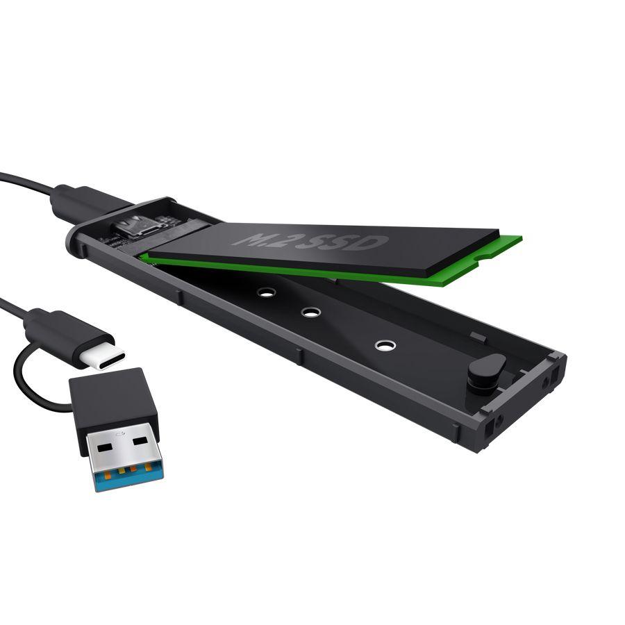 Caixa Externa para SSD M.2 TRUST 25806 (4 TB - 2230, 2242, 2260, 2280 - M.2 - Preto) — miniatura 2