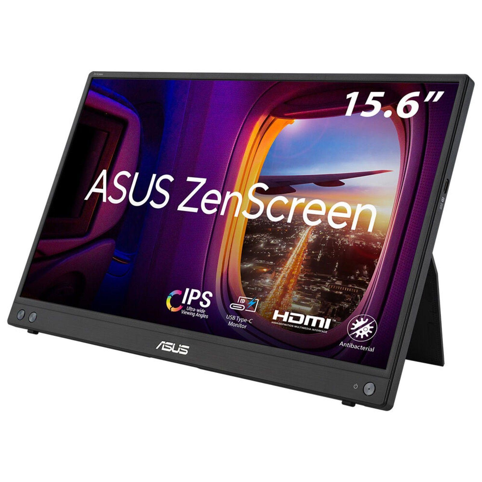 Monitor ASUS ZenScreen MB16AHV (15,6" - IPS - 60 Hz - Preto)