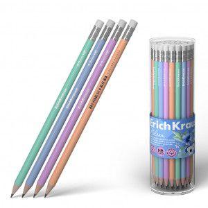 Lápis de Grafite ERICHKRAUSE JOY Pastel Bloom (Plástico - Cores pastel sortidas), miniatura 2