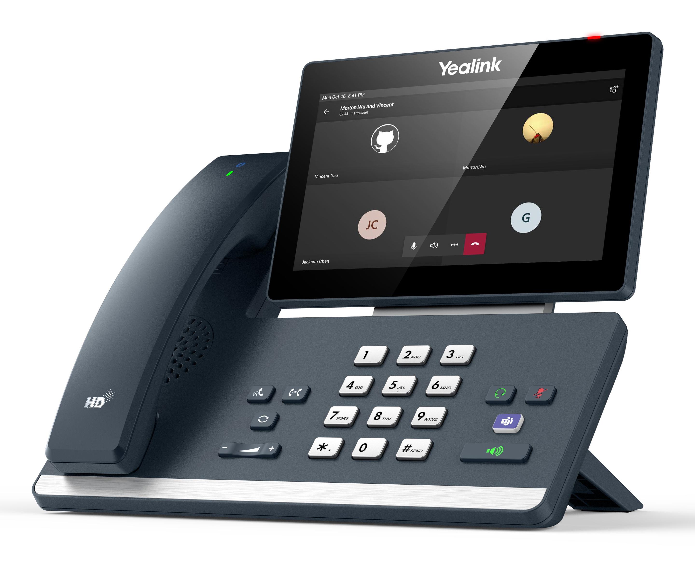 Telefone IP YEALINK MP58-WH-Teams E2 (Android 13 - Cinzento) — miniatura 3