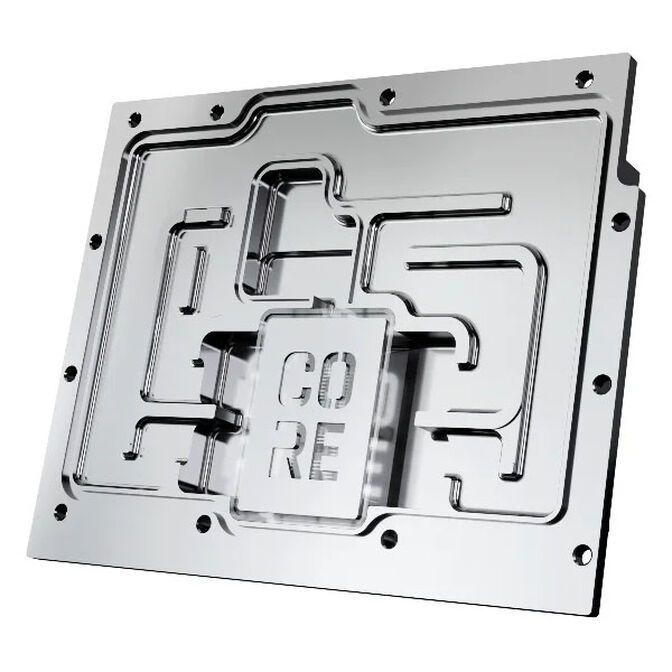 Bloco de Água para Placa Gráfica ALPHACOOL Core RX 9070 XT Aorus Elite (Transparente/Cromado) — miniatura 5