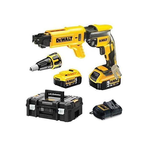 Aparafusadora para Placas de Gesso Cartonado DEWALT DCF620P2K-QW (Preto e Amarelo), miniatura 2