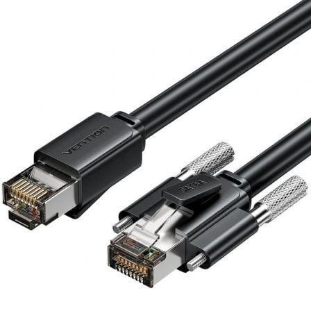 Cabo de Rede RJ45 VENTION IBUBH (2 m - Cat.6 - Preto)