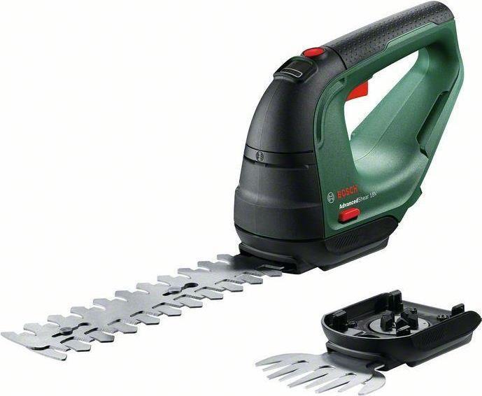 Tesoura de Relva e Corta-Sebes BOSCH AdvancedShear 18V-10 (10 cm - 18 V - Sem Bateria - Preto e Verde)