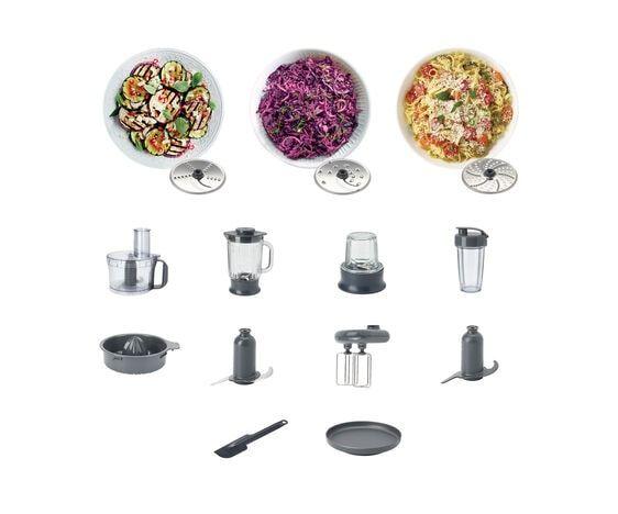 Robô de Cozinha KENWOOD MultiPro Compact+ FDM316SS (Altura 36,5 cm - Cinzento) — miniatura 5