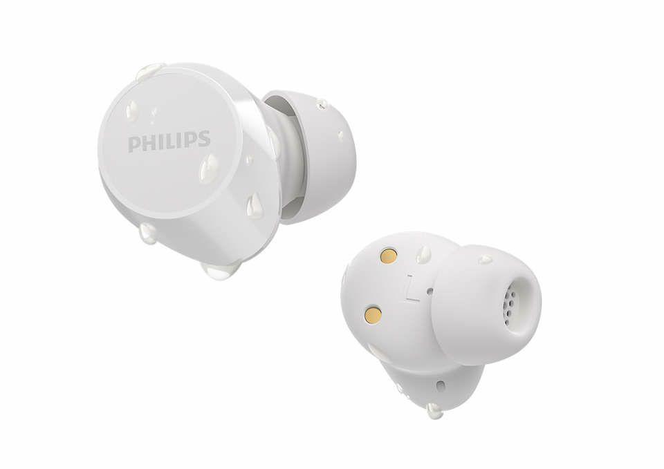 Auscultadores PHILIPS TAT1209WT/00 (Binaural - True Wireless Stereo - Intra-aural - Branco), miniatura 5