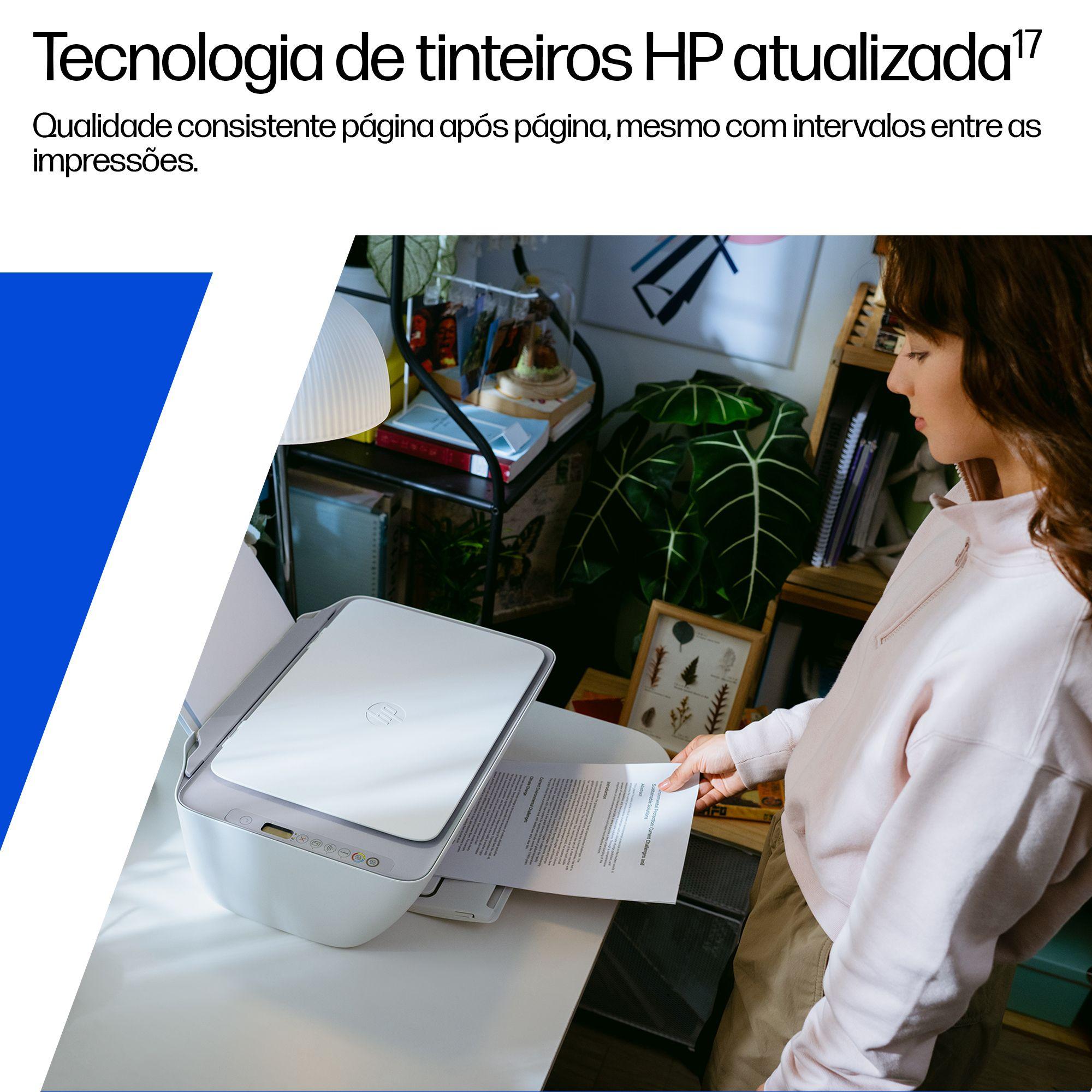 Impressora Multifunções HP DeskJet 2922 (A4 - Impressão a cores - 60 folhas - Branco), miniatura 12