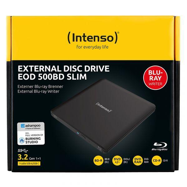 Gravador Blu-ray Externo INTENSO 5401500 (Preto), miniatura 4