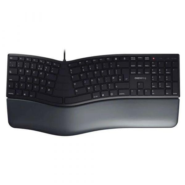 Teclado CHERRY KC 4500 JK-4500DE-2 (Alemão - Membrana - Tamanho completo - Preto)