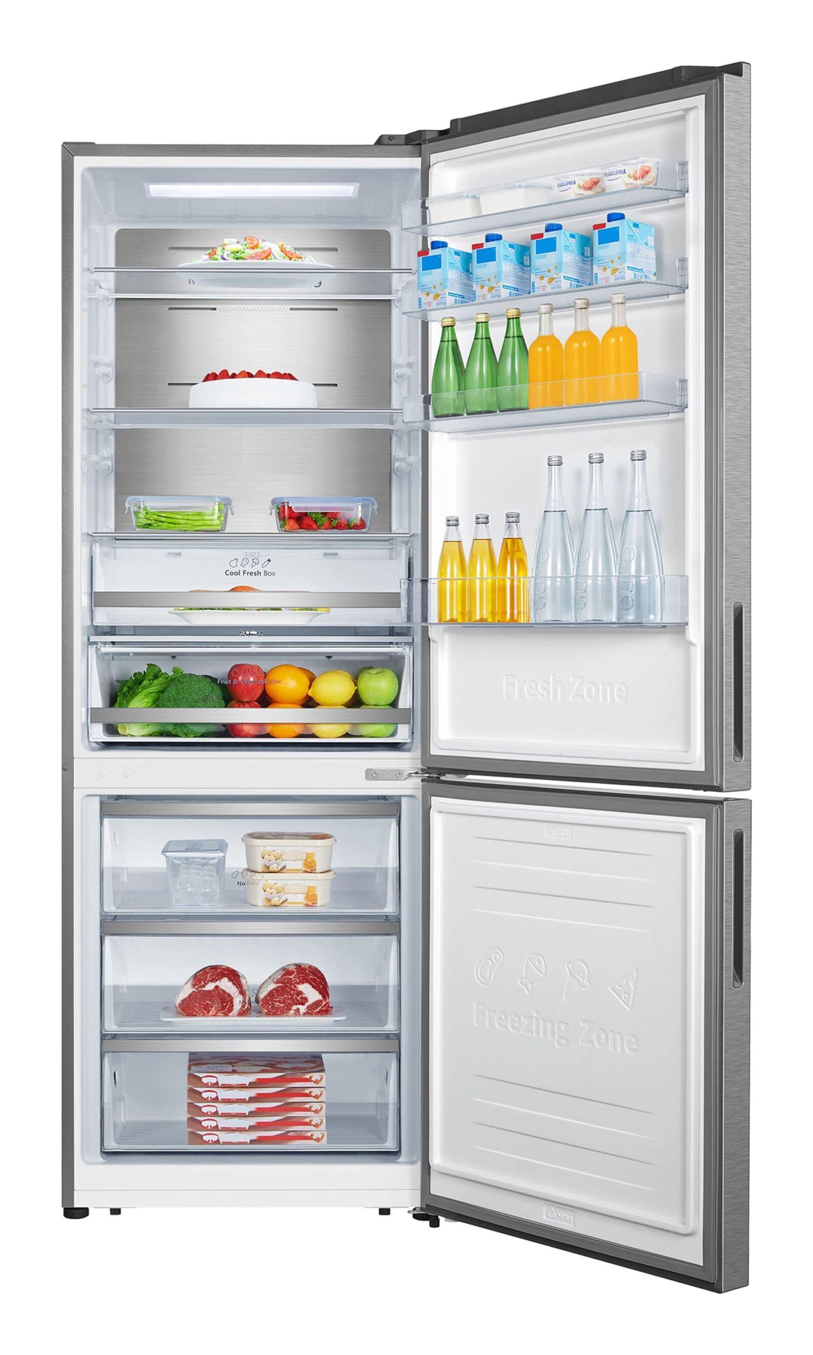 Frigorífico Combinado Independente HISENSE RB645N4BIC (495 L - 200x70,4x69,4 cm - 70 cm - Inox) — miniatura 2
